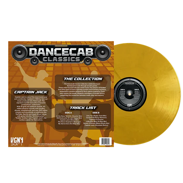 Vinilo Captain Jack  Dancecab Classics Volume 001 Captain Jack Edition LP 4