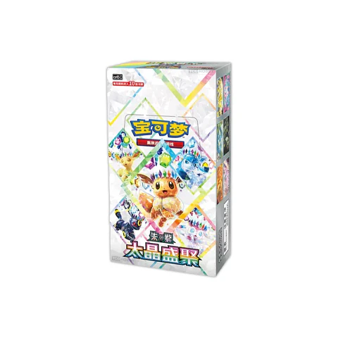 Pokemon Chinese Simplified Crystal Gathering Booster Box CSV 9.5C (PREVENTA)