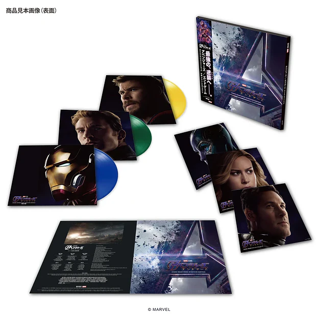 Vinilo Avengers: Endgame Original Motion Picture Soundtrack 3LP (PREVENTA) 3