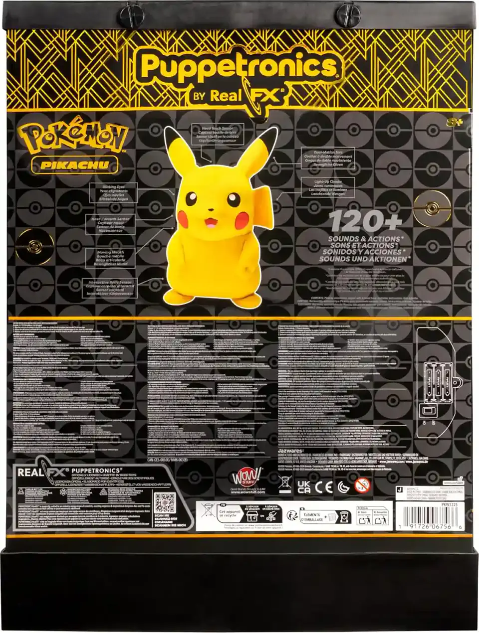 Peluche Pokemon Pikachu Puppetronic (PREVENTA) 4
