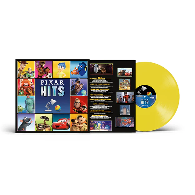 Vinilo Disney Pixar Hits Yellow LP (PREVENTA) 1