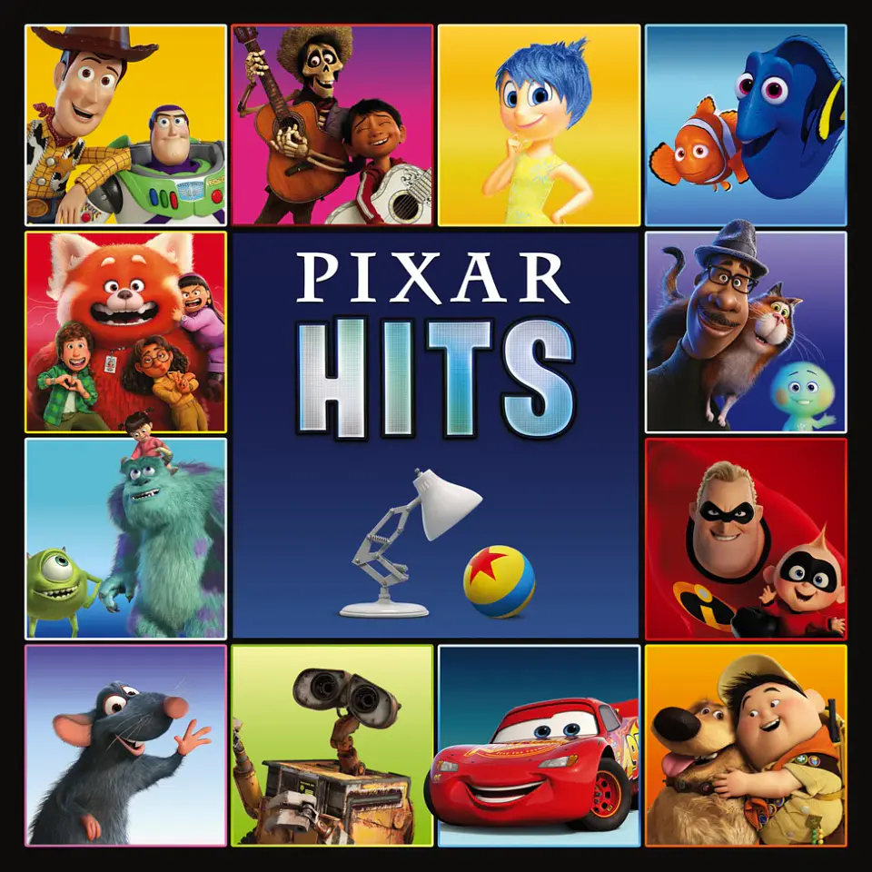 Vinilo Disney Pixar Hits Yellow LP (PREVENTA) 2