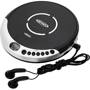 Reproductor CD Personal Jensen CD-60R - 60 Second Anti-Skip FM Radio (PREVENTA)