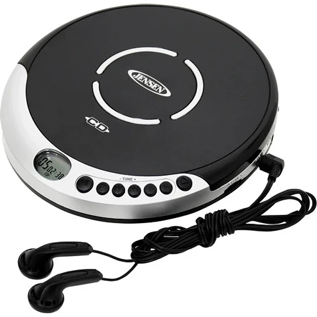 Reproductor CD Personal Jensen CD-60R - 60 Second Anti-Skip FM Radio (PREVENTA) 1
