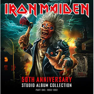 Vinilo Iron Maiden 50th Anniversary Studio Album Collection Part One: 1980-1992- 10LP (PREVENTA)