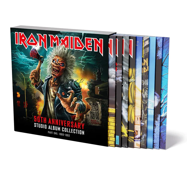 Vinilo Iron Maiden 50th Anniversary Studio Album Collection Part One: 1980-1992- 10LP (PREVENTA) 1