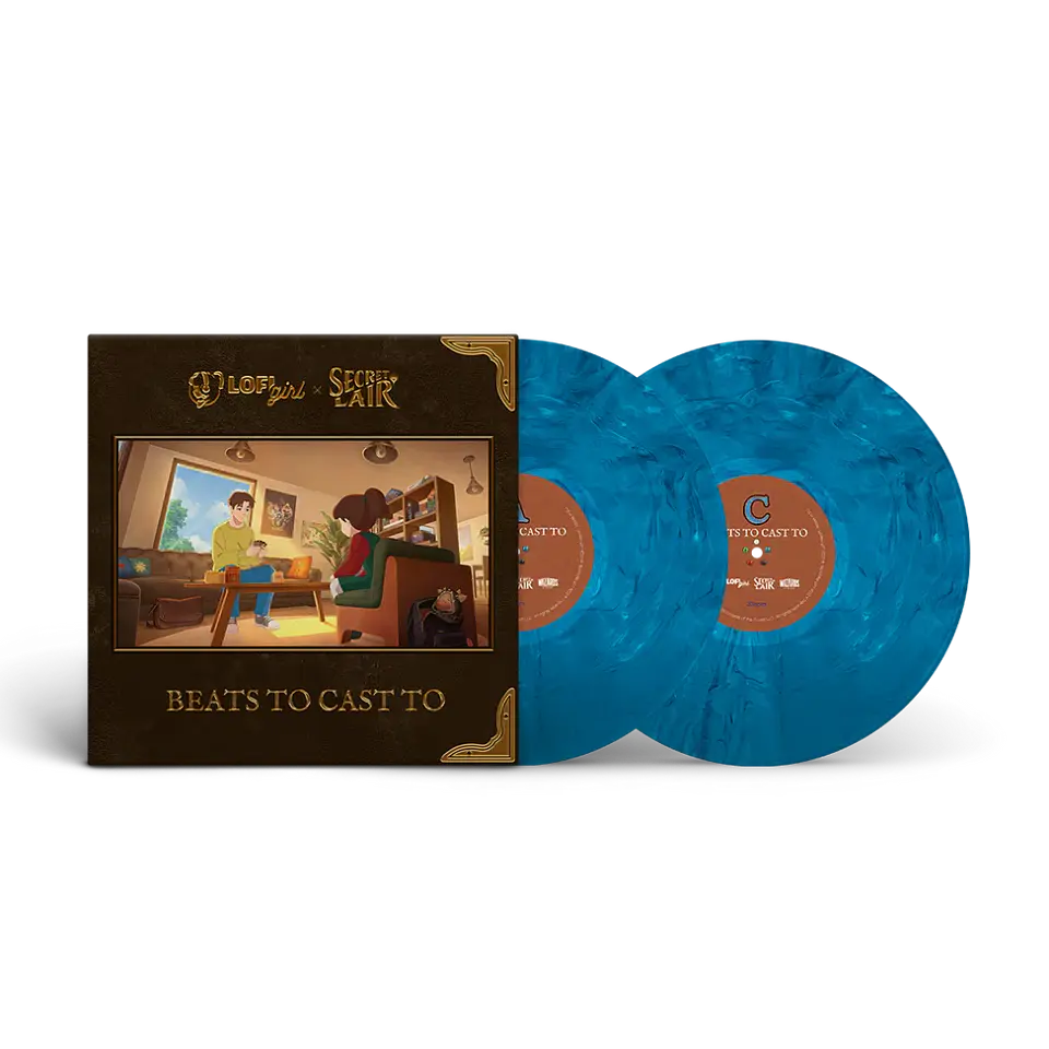 Vinilo Lofi Girl x Secret Lair: beats to cast to 2LP (PREVENTA) 1