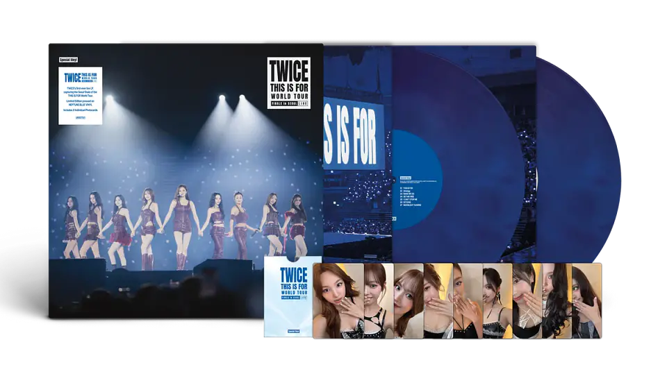 Vinilo Twice This Is For World Tour Finale In Seoul Live Neptune Blue Special 2LP (PREVENTA) 1
