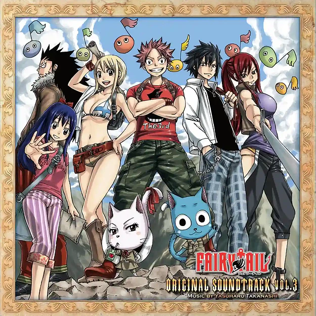 Vinilo Fairy Tail Original Soundtrack Vol. 3 Yellow 2LP (PREVENTA) 2