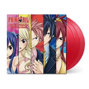 Vinilo Fairy Tail Original Soundtrack Vol. 4 Red 3LP (PREVENTA)