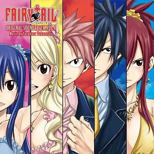 Vinilo Fairy Tail Original Soundtrack Vol. 4 Red 3LP (PREVENTA)