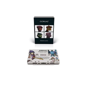 Cassette Gorillaz Demon Days White With On Body Printing (PREVENTA)
