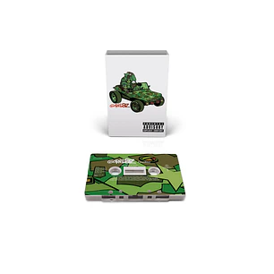 Cassette Gorillaz White Cassette With Camouflage Print (PREVENTA)