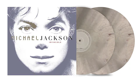 Vinilo Michael Jackson Invincible 25th Anniversary Marble limited 2LP (PREVENTA)