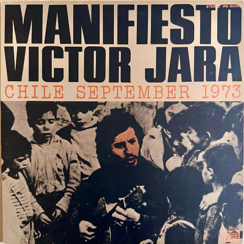 Vinilo Víctor Jara Manifiesto Edición Japonesa LP