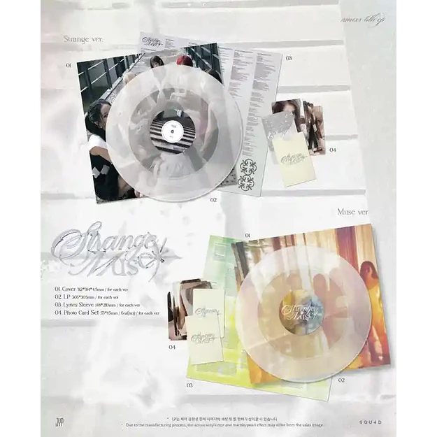 Vinilo NMIXX 6th EP Strange Muse Strange Ver. Clear LP (PREVENTA) 2