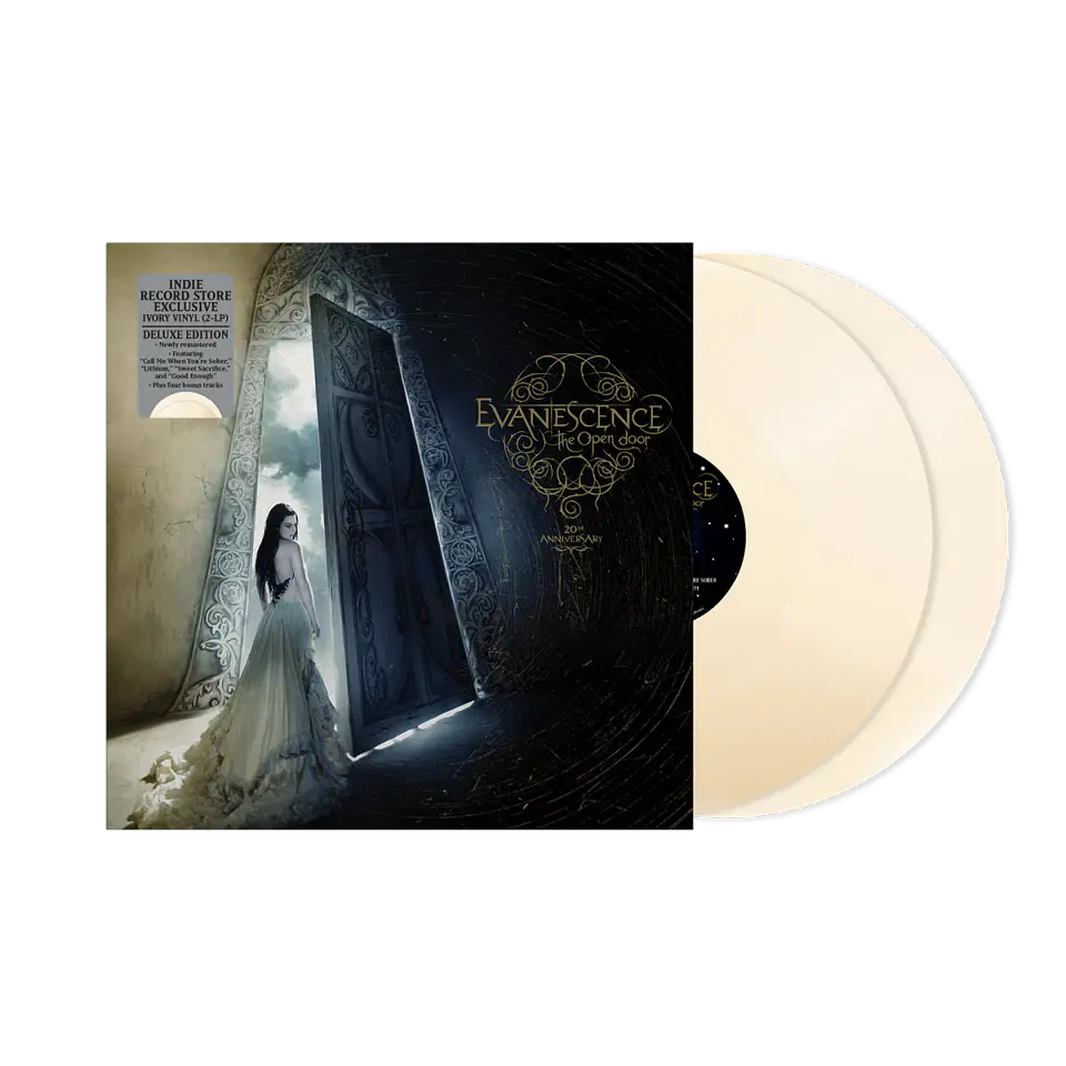 Vinilo Evanescence Open Door IIvory Colored 20th Anniversary Edition 2LP (PREVENTA) 1
