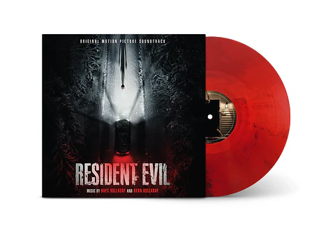Vinilo Resident Evil Red Marble Colored OST (PREVENTA)