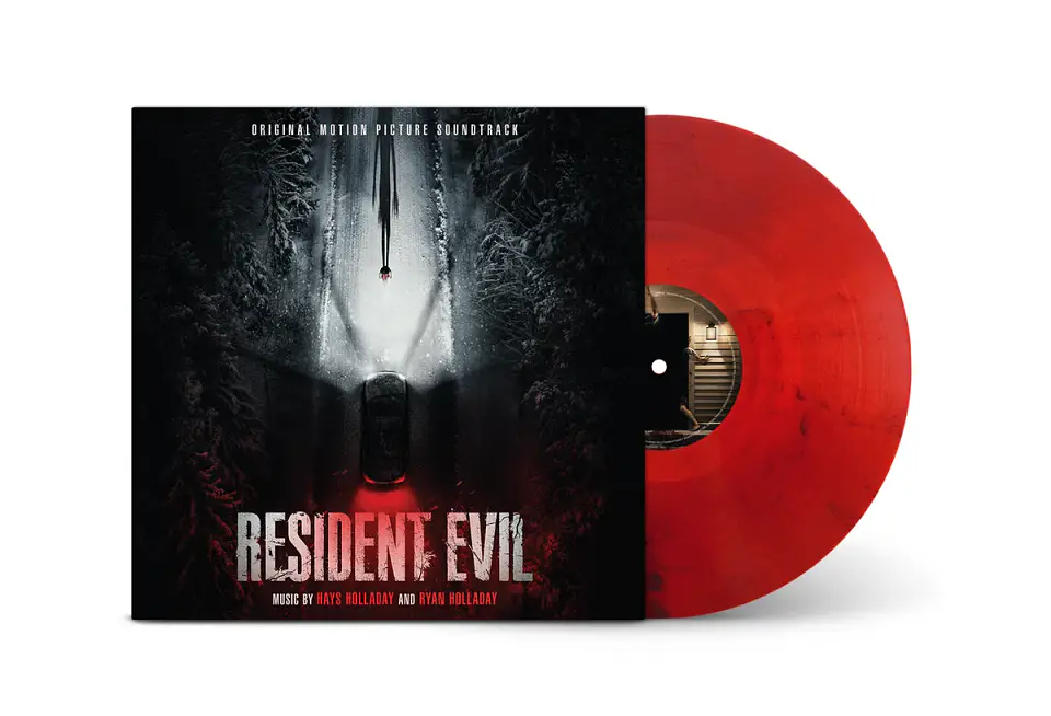 Vinilo Resident Evil Red Marble Colored OST (PREVENTA) 1