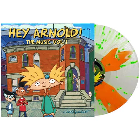 Vinilo Hey Arnold! The Music, Vol. 1 Nick Cornetto with Slime Splatter LP (PREVENTA)