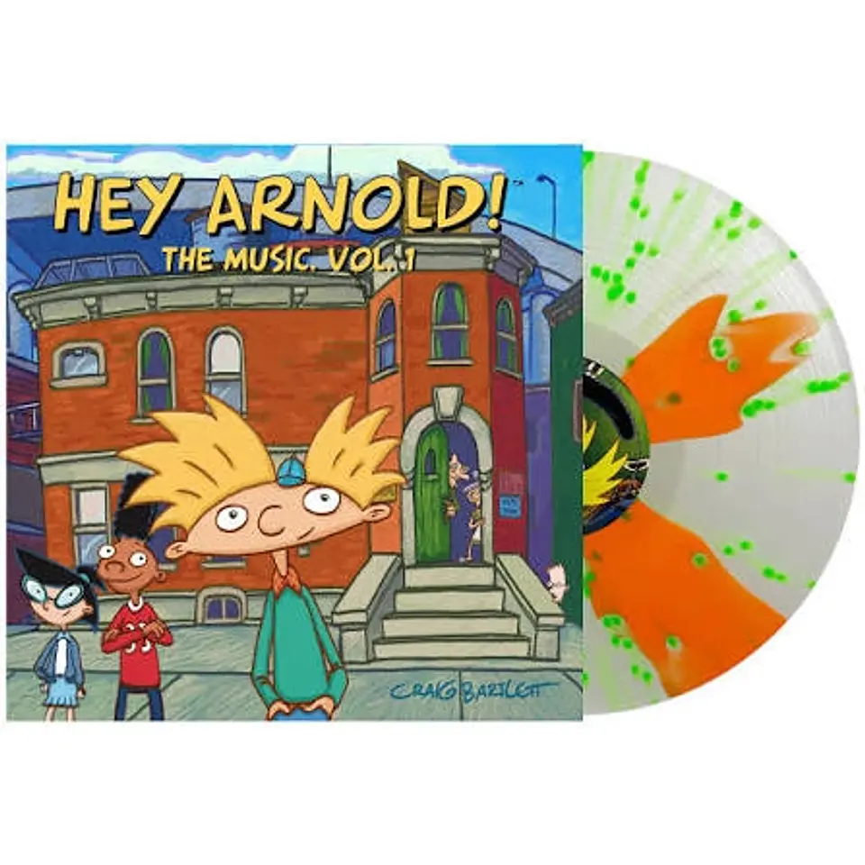 Vinilo Hey Arnold! The Music, Vol. 1 Nick Cornetto with Slime Splatter LP (PREVENTA) 1