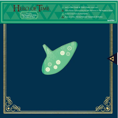 Vinilo Hero of Time Music from The Legend of Zelda: Ocarina of Time Anniversary Edition 2LP (PREVENTA)