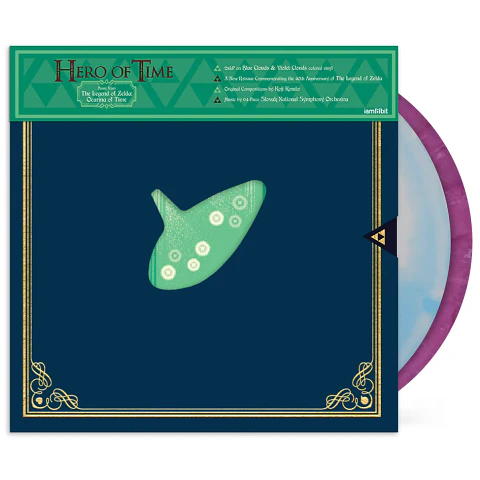 Vinilo Hero of Time Music from The Legend of Zelda: Ocarina of Time Anniversary Edition 2LP (PREVENTA)