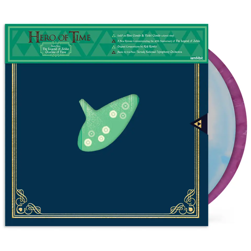 Vinilo Hero of Time Music from The Legend of Zelda: Ocarina of Time Anniversary Edition 2LP (PREVENTA) 1