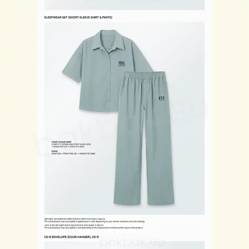 CD BTS ARIRANG Normal x Calvin Klein Sleepwear (PREVENTA) 2