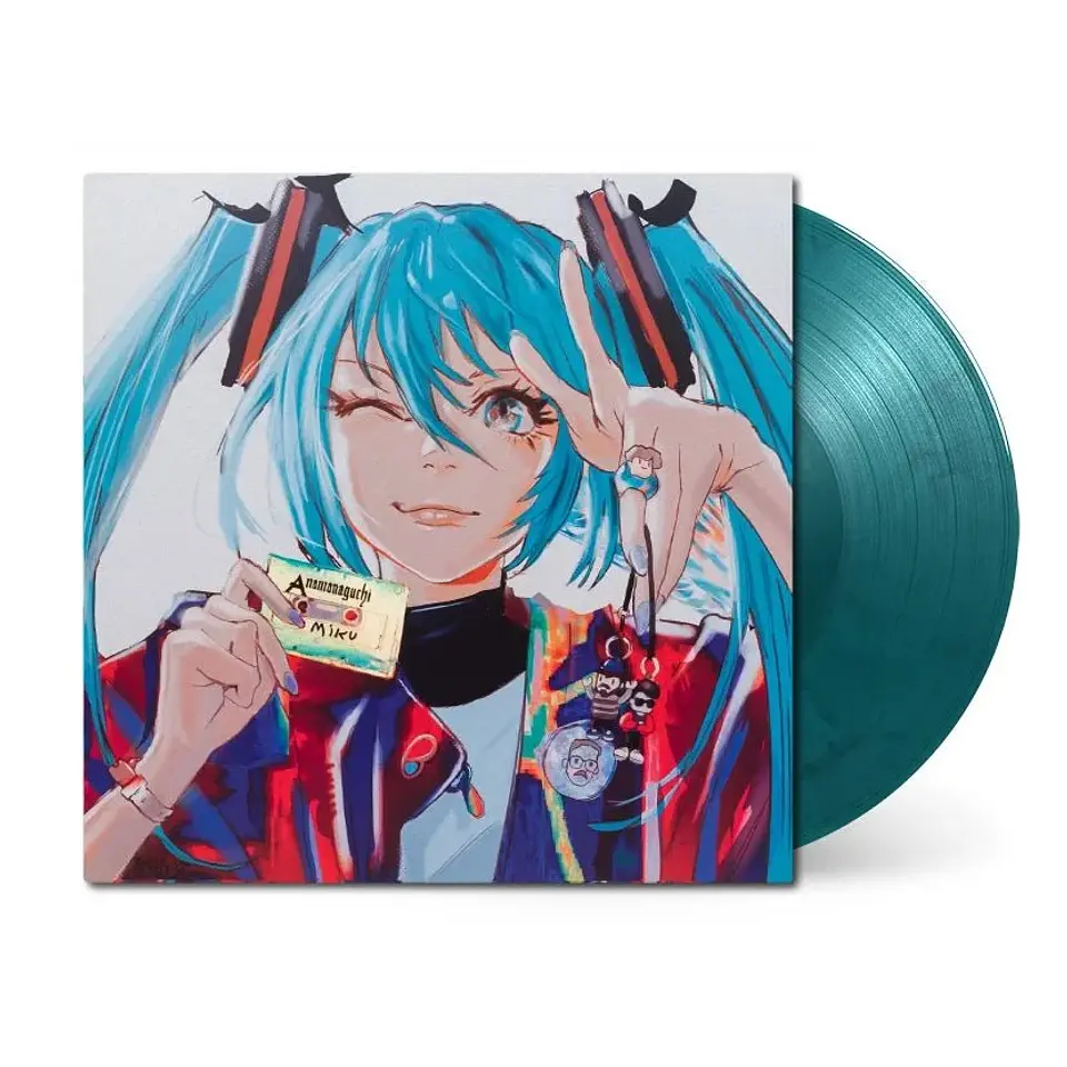 Vinilo Anamanaguchi Miku Teal 12
