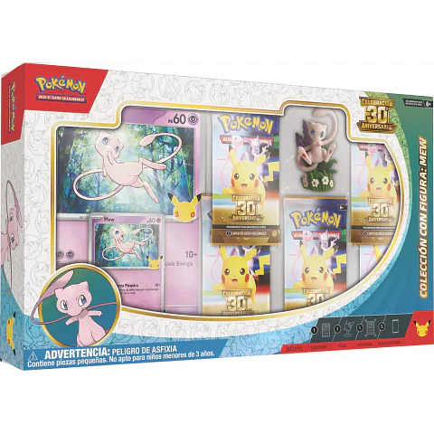 Pokemon TCG 30th Celebration MEW Figure Collection Español (PREVENTA)