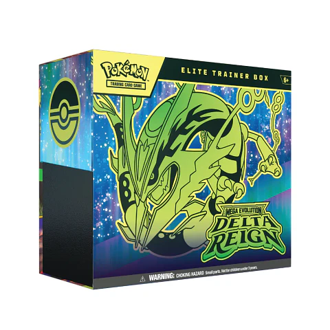 Pokémon TCG: Mega Evolution Delta Reign ETB Elite Trainer Box Inglés (PREVENTA)