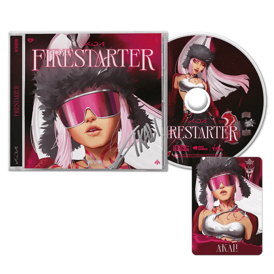 CD K/Da - League Of Legends Firestarter Akali Edition (PREVENTA) 1