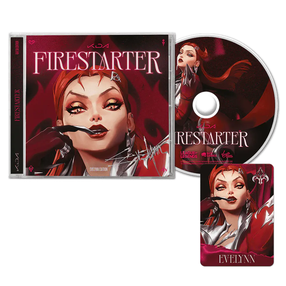 CD K/Da - League Of Legends Firestarter Evelynn Edition (PREVENTA) 1