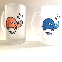 Juego Vaso Shop Elefante