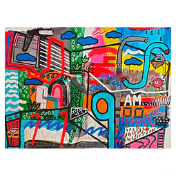9.00 AM/1.00x70 cms 