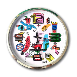 Reloj Gutiérrez mirando cometas