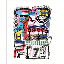7 días/65x50cms