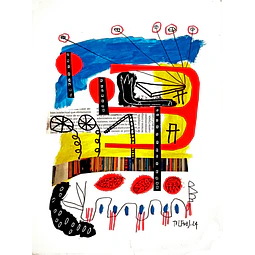 Collage10/32x22cms