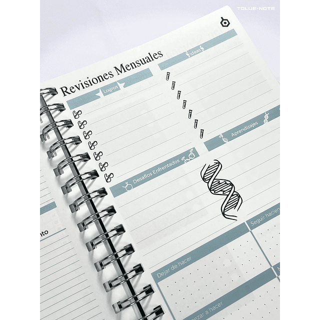 Planner Científico - Blue