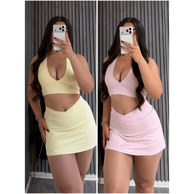 Set CYTRUS FIT – versión falda 🍋✨