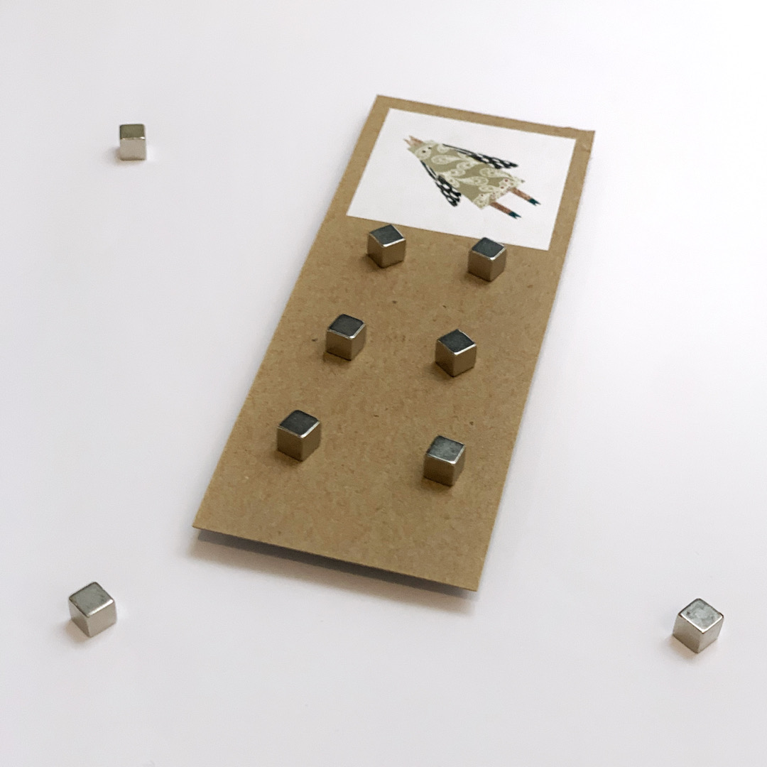 Set de 12 mini cubos magnéticos