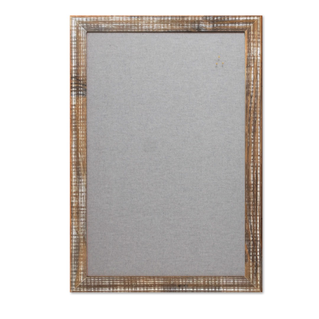 Mural de Corcho con marco Rústico
