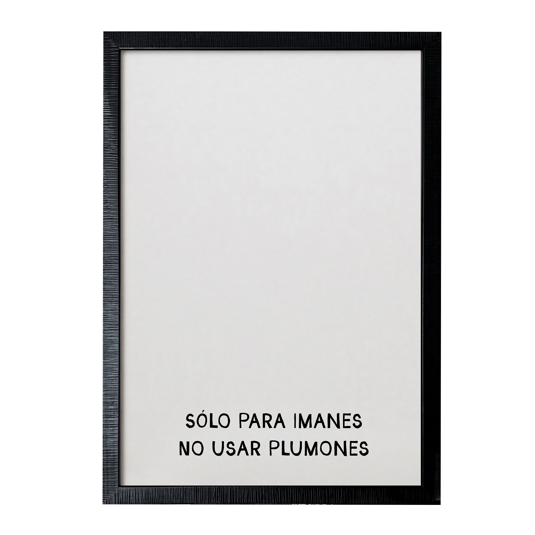 Pizarra Magnética Mediana fondo gris Perla 7