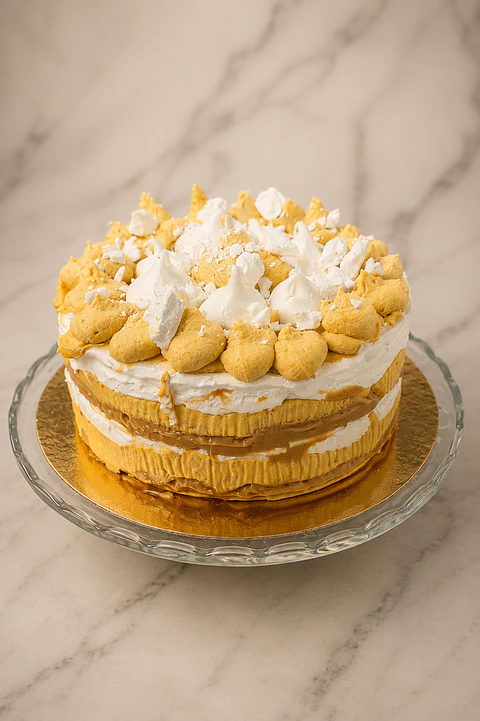 Torta Merengue Lúcuma