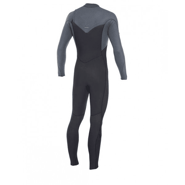 TRAJE SURF HYPERFREAK 4/3 MM CHEST ZIP BLACK/GRAPHITE ONEILL COD.10872