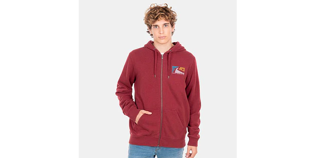 Poleron Curren Full Zipper Rusty