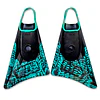 ALETAS STEALTH S1 SUPREME - BLACK/TEAL BLUE COD.4691