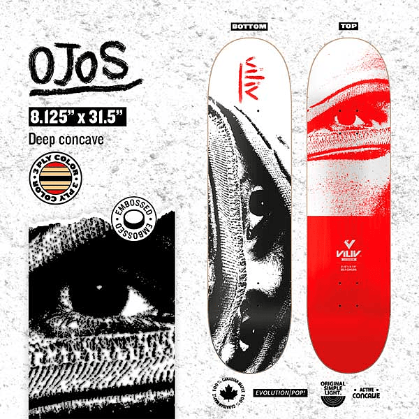 SKATE OJOS 8.125