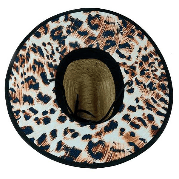 SOMBRERO PAJA ANIMAL PRINT OZNE COD.11501